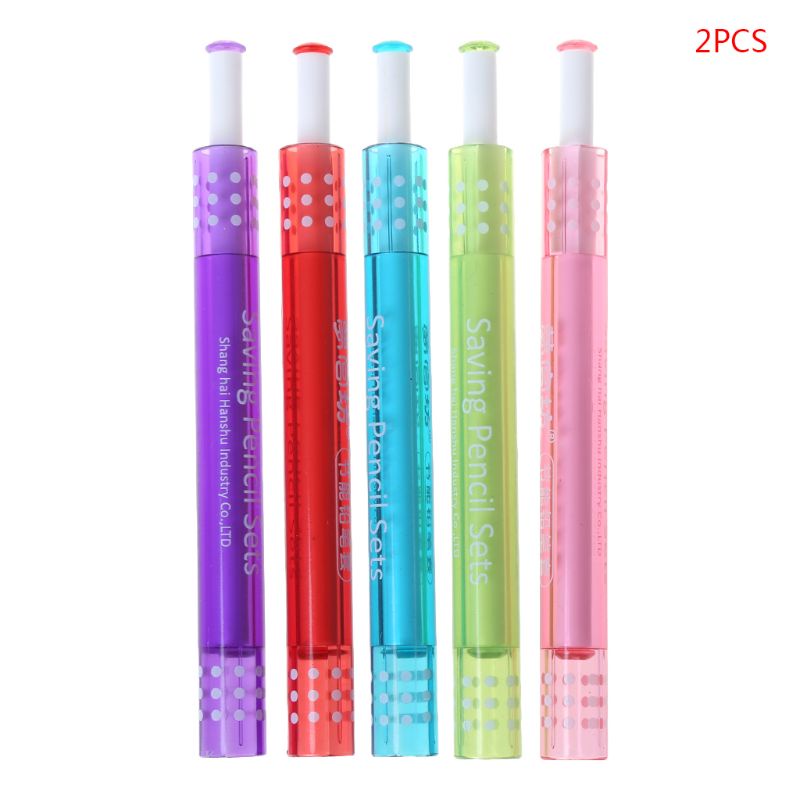 Set 2 Giá Đỡ Bút Chì Vẽ Nối Dài Tùy Chỉnh Tiện Dụng Cho Trường Học