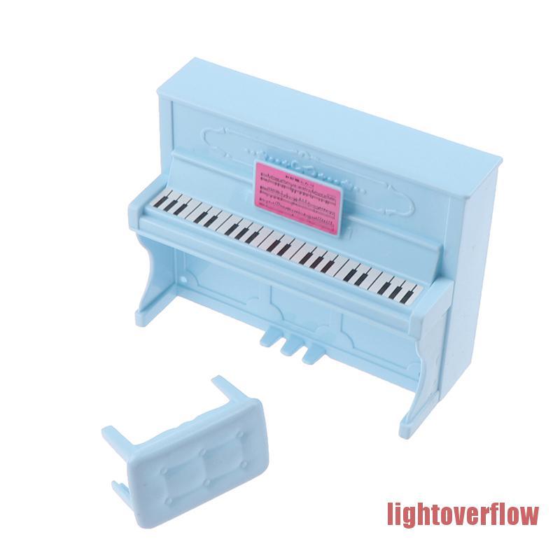 1 Mô Hình Đàn Piano Mini Tỉ Lệ 1: 12 Trang Trí Nhà Búp Bê