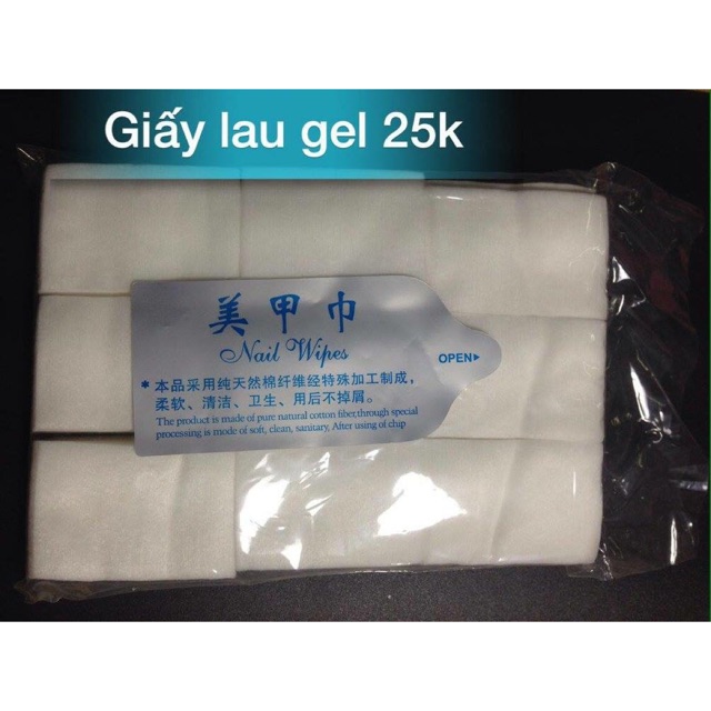 Giấy lau gel