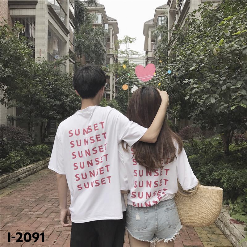 Áo thun đôi tình nhân - MÃ SP 2091