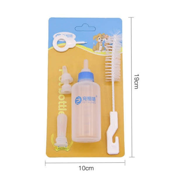 Bình sữa cho chó mèo 60ml kèm cọ rửa