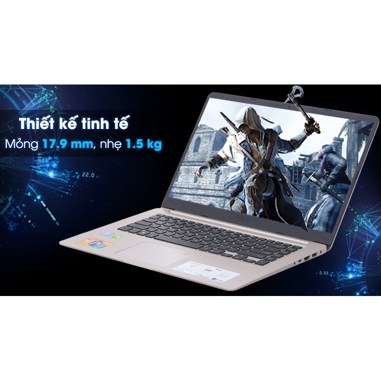 Laptop Asus VivoBook S15 S510UQ i5 8250U 4GB 1TB 940MX Win10