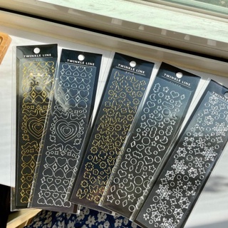 Stickers Họa Tiết Nhí Twinkle Line