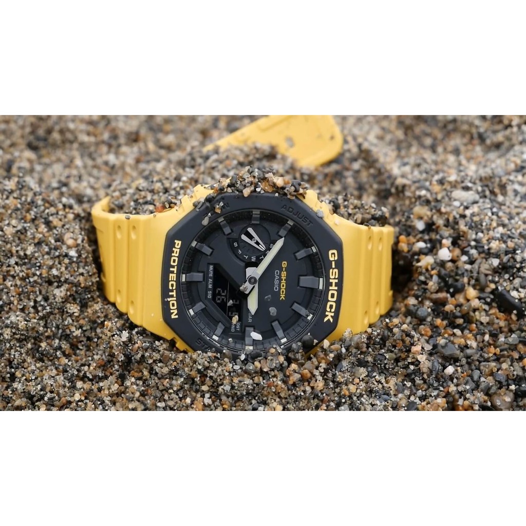 Đồng Hồ Casio Nam Dây Nhựa GSHOCK GA-2110SU-9A Chính Hãng