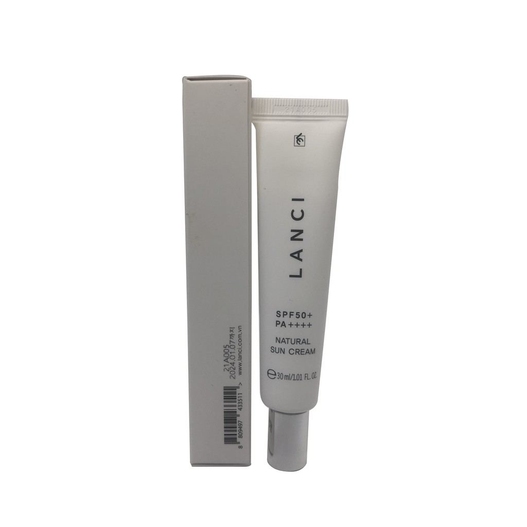 Kem Chống Nắng Lanci Natural Sun Cream SPF50+ PA++++ Hàn Quốc Mit Beauty
