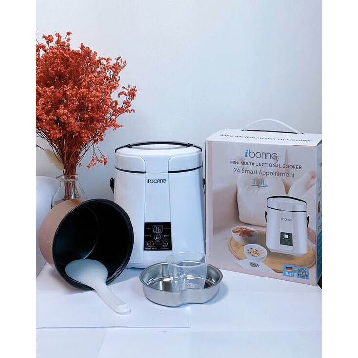 Nồi nấu đa năng IBONNE IB-28- Dung tích 1.2L
