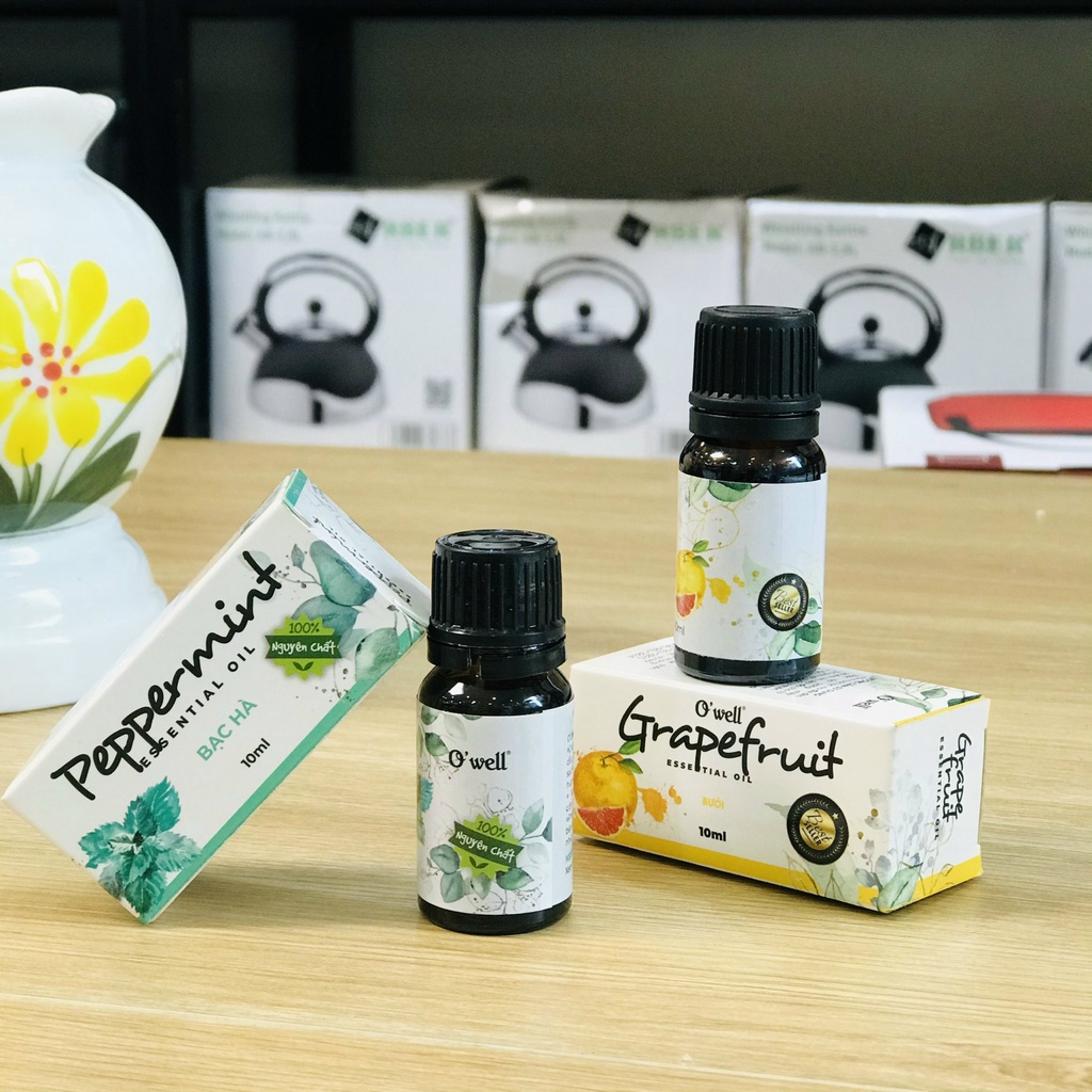 Tinh Dầu Owell Giúp Thơm Phòng, Cân Bằng Tinh Thần, Thư Giãn Xả Stress