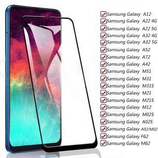 Kính cường lực thích hợp cho Samsung Galaxy A12 A14 A22 A32 A42 A52 A72 M12 M31 M51 M31S M21 M21S A02S A02 M02 F62 M62