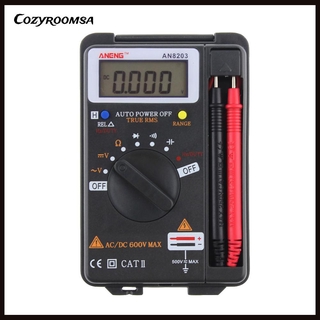 DC Vạn Năng Kế Kỹ Thuật Số Mini Bỏ Túi Crs.Anng An8203 Dmm