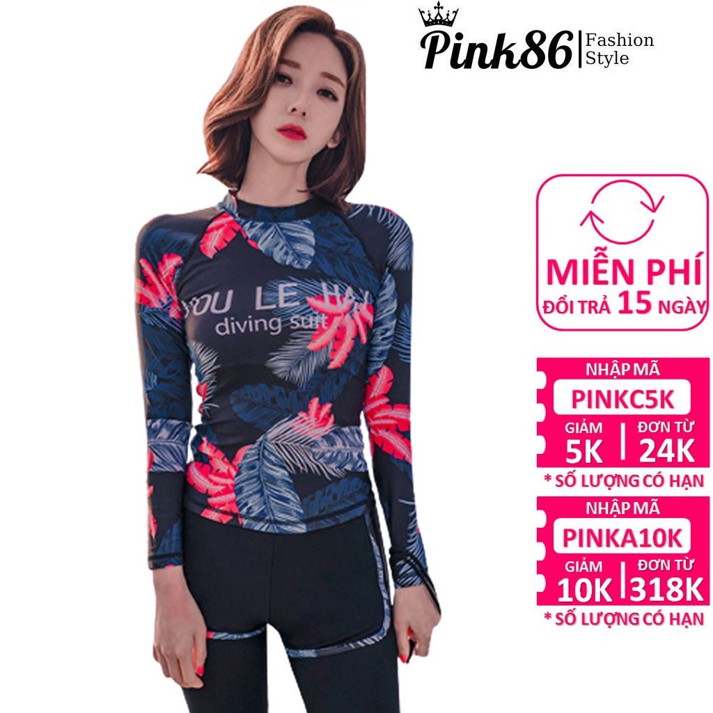 Bộ đồ bơi, tắm biển nữ quần áo dài phong cách BK-388i
