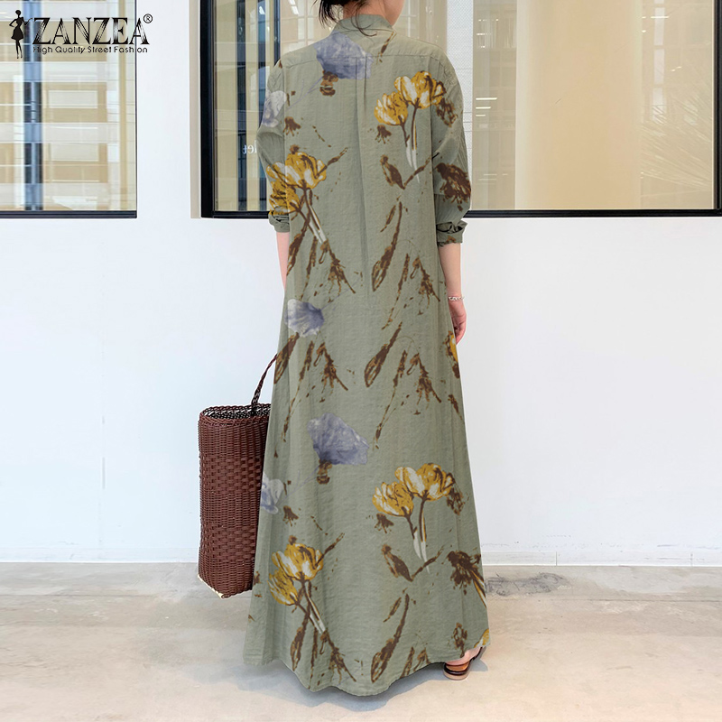 Đầm maxi ZANZEA thời trang dành cho nữ