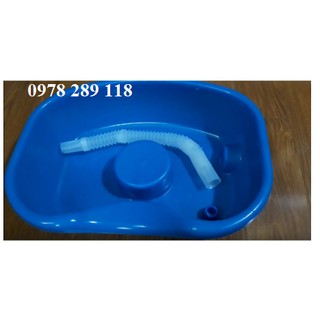 Chậu gội đầu tại giường cho người bệnh