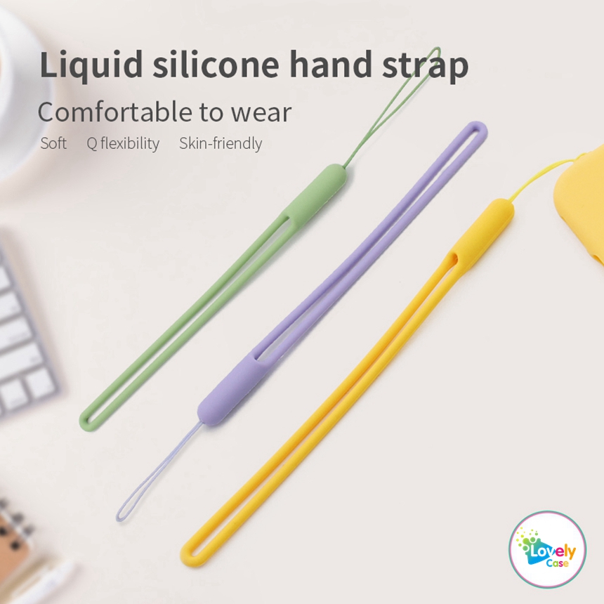 Dây Đeo Điện Thoại Bằng Silicon Mềm Nhiều Màu Sắc Đa Năng Cho Cặp Đôi