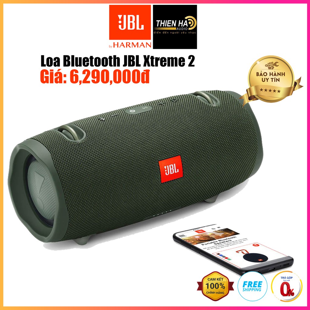 Loa Bluetooth JBL Xtreme 2 chính hãng giá tốt, Bảo hành 12 tháng