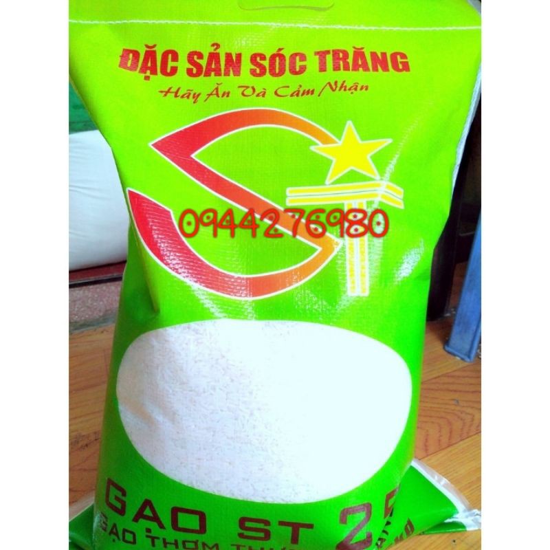 Gạo ST25 lúa tôm Sóc Trăng