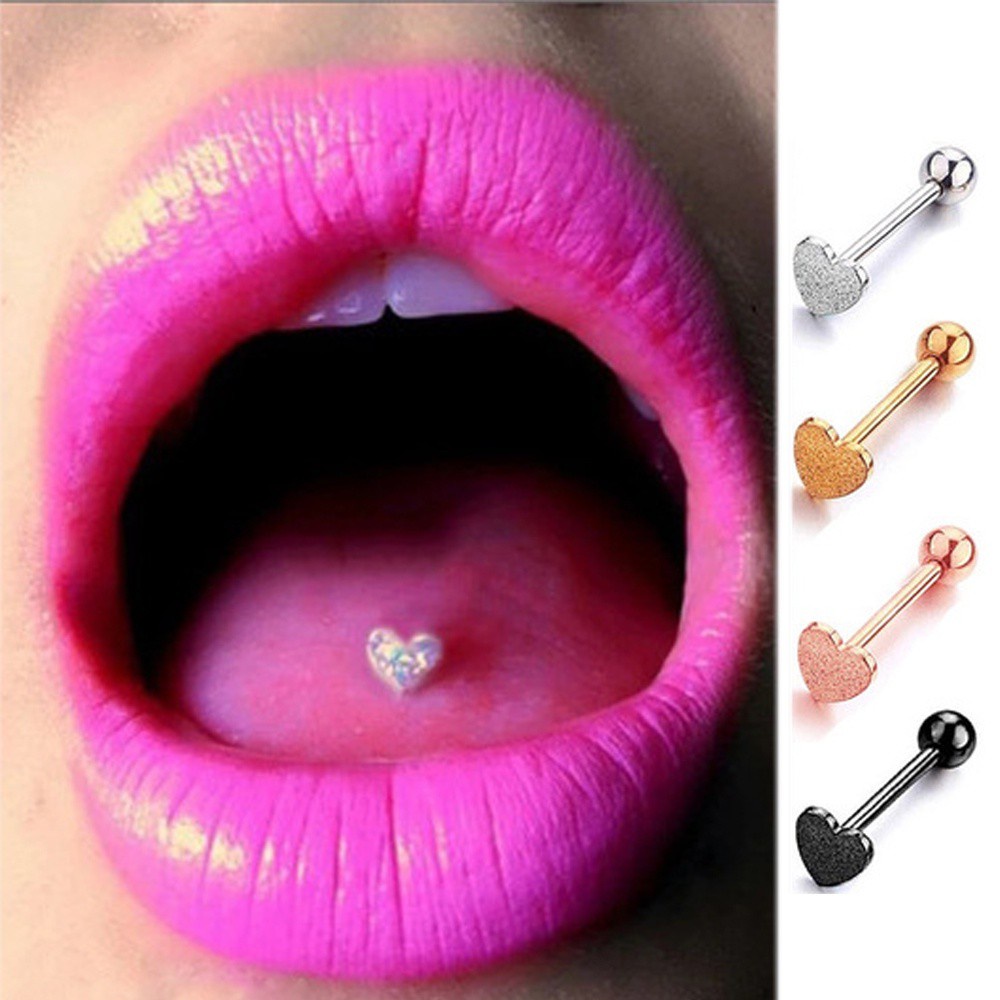 Khuyên xỏ cơ thể bằng thép không gỉ nhiều màu tùy chọn thời trang cho nam và nữ