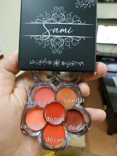 Siêu phẩm Son hoa SaMi 6 màu trong 1 | BigBuy360 - bigbuy360.vn