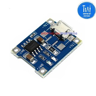 Mô Đun sạc pin 5V TP4056 18650 1A chuyên dụng chất lượng cao
