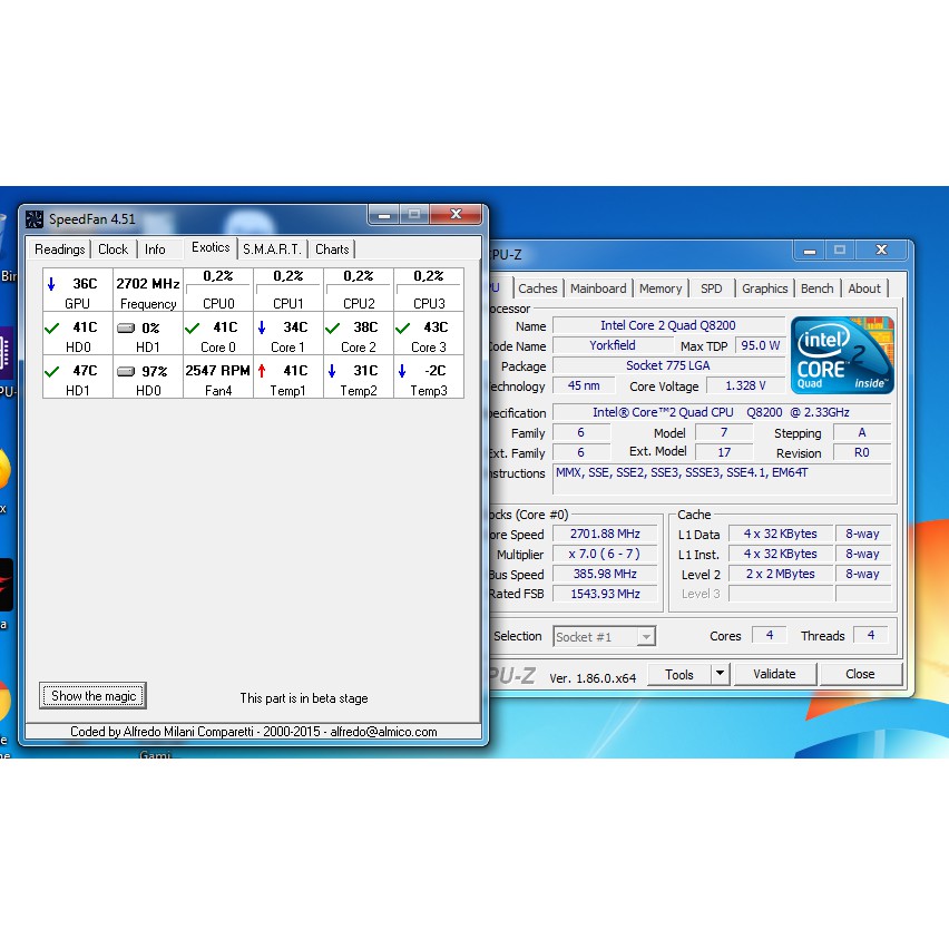 Cpu Q8200 Socket 775 ep xung tối đa là 3.3GHZ