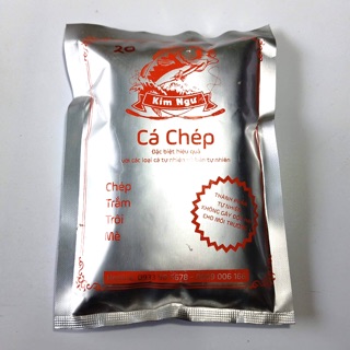 GÓI MỒI CÂU KIM NGƯ CHUYÊN CÁ CHÉP-MỒI CÂU CÁ CHÉP SIÊU NHẠY