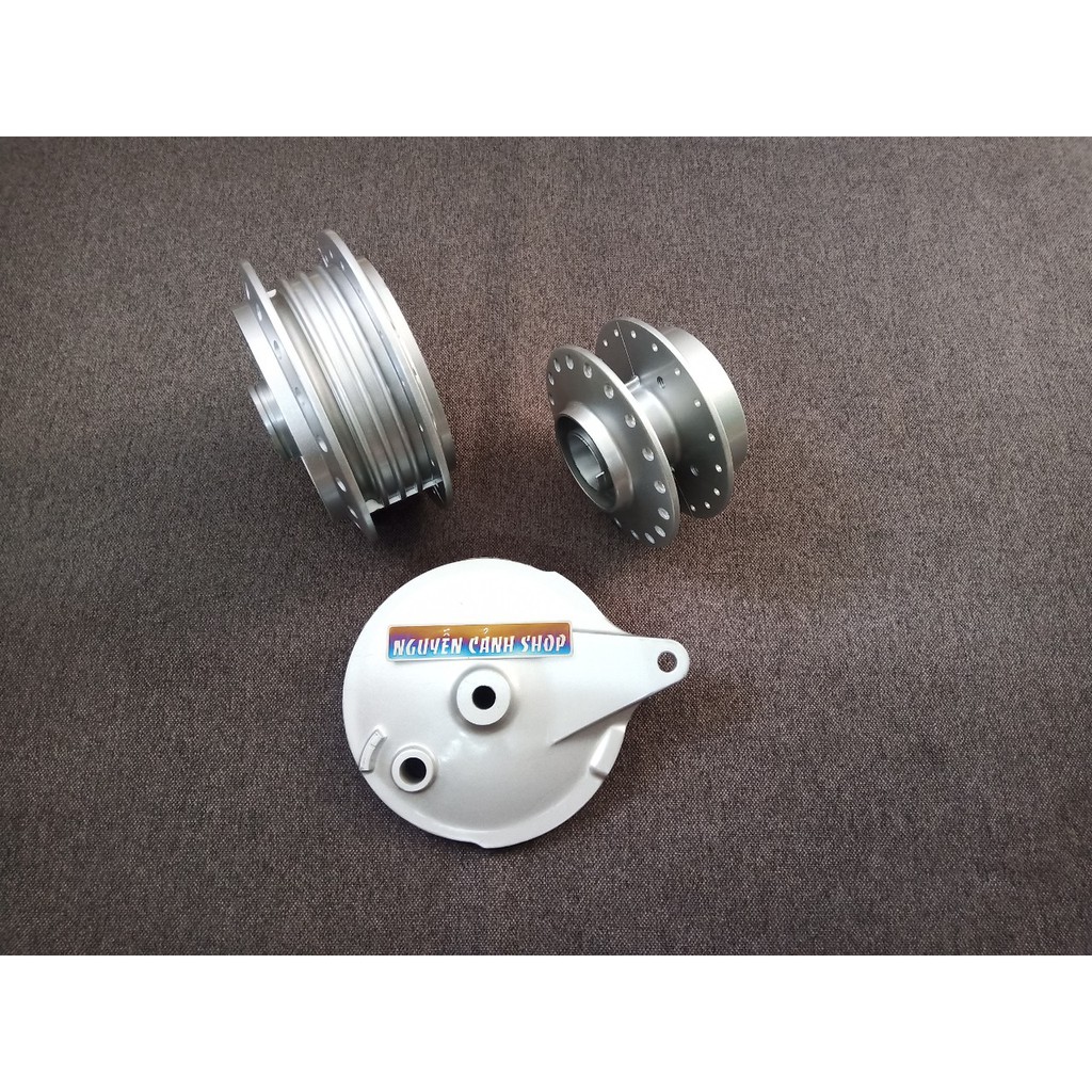 Đùm trước sau sirius wave s110 má đùm luôn 3 món