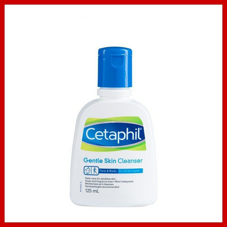{Chính Hãng} Sữa Rửa Mặt Gentle Skin Cleanser Cetaphil 125ml, 500ml