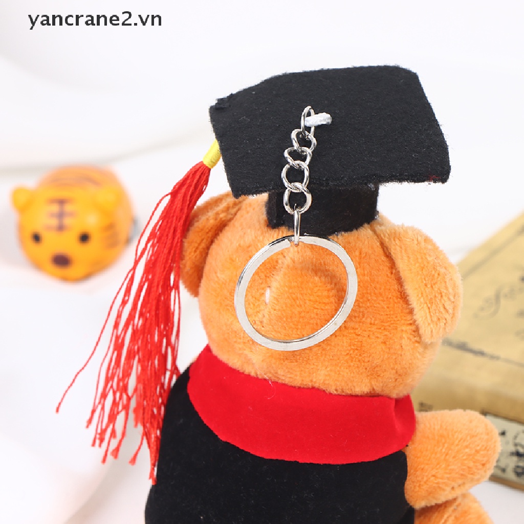 Móc Khóa Hình Gấu Bông Mini 10cm Dễ Thương {yancrane2.vn}