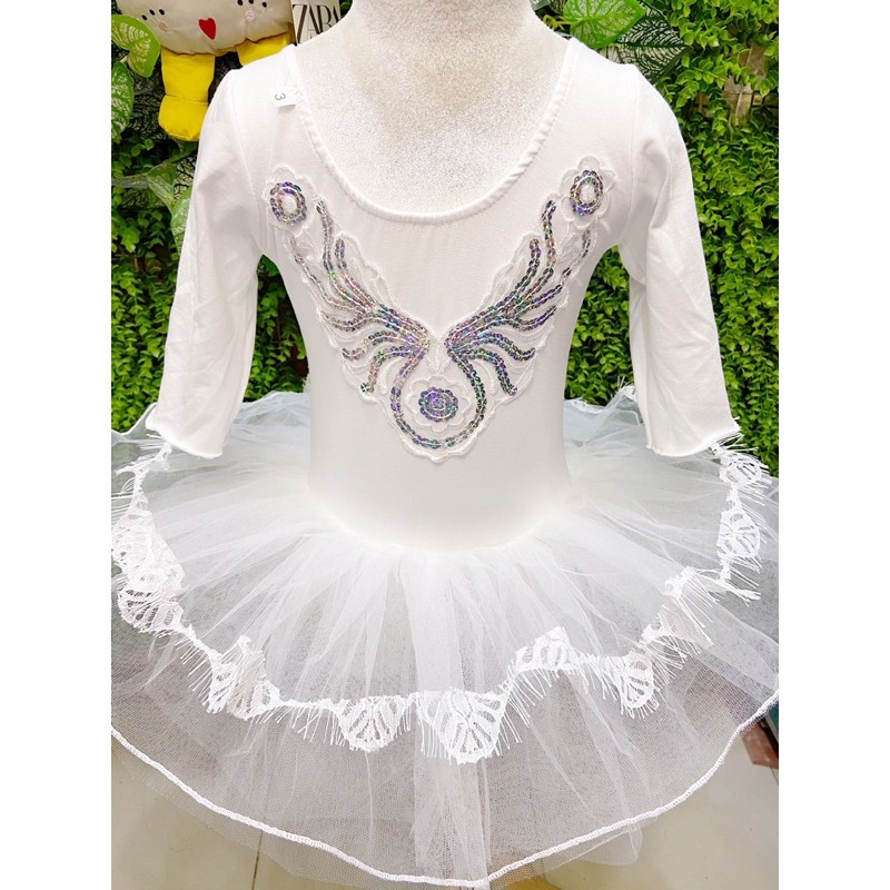Váy múa kimsa bướm tay lỡ