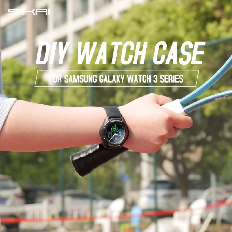 Ốp và dây Sikai TPU bảo vệ cho đồng hồ Samsung galaxy Watch 3 45mm