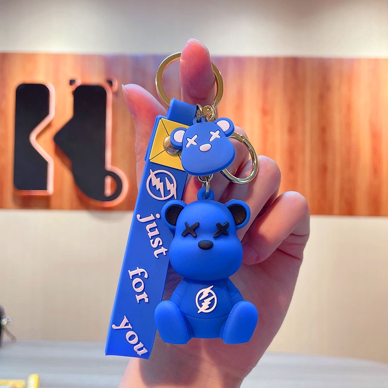 Móc Khóa Hình Gấu Bông Hoạt Hình Dễ Thương