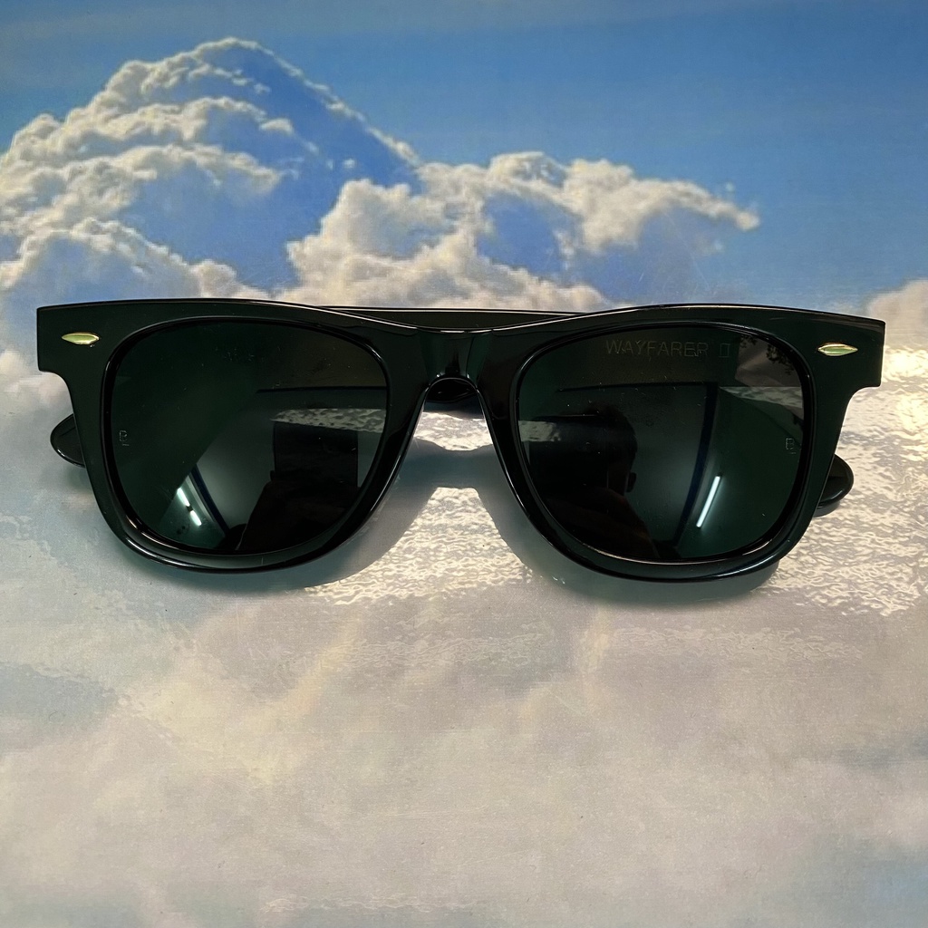 Kính Mát Rayban Wayfarer BL Mắt Thủy Tinh Chống UV, Chống Chói Unisex Thời Trang
