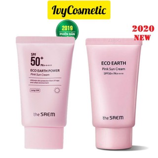 Kem Chống Nắng The Seam Eco Earth Pink (SPF 50+/PA)+++