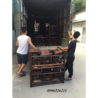 Bàn ghế tre cafe CF02