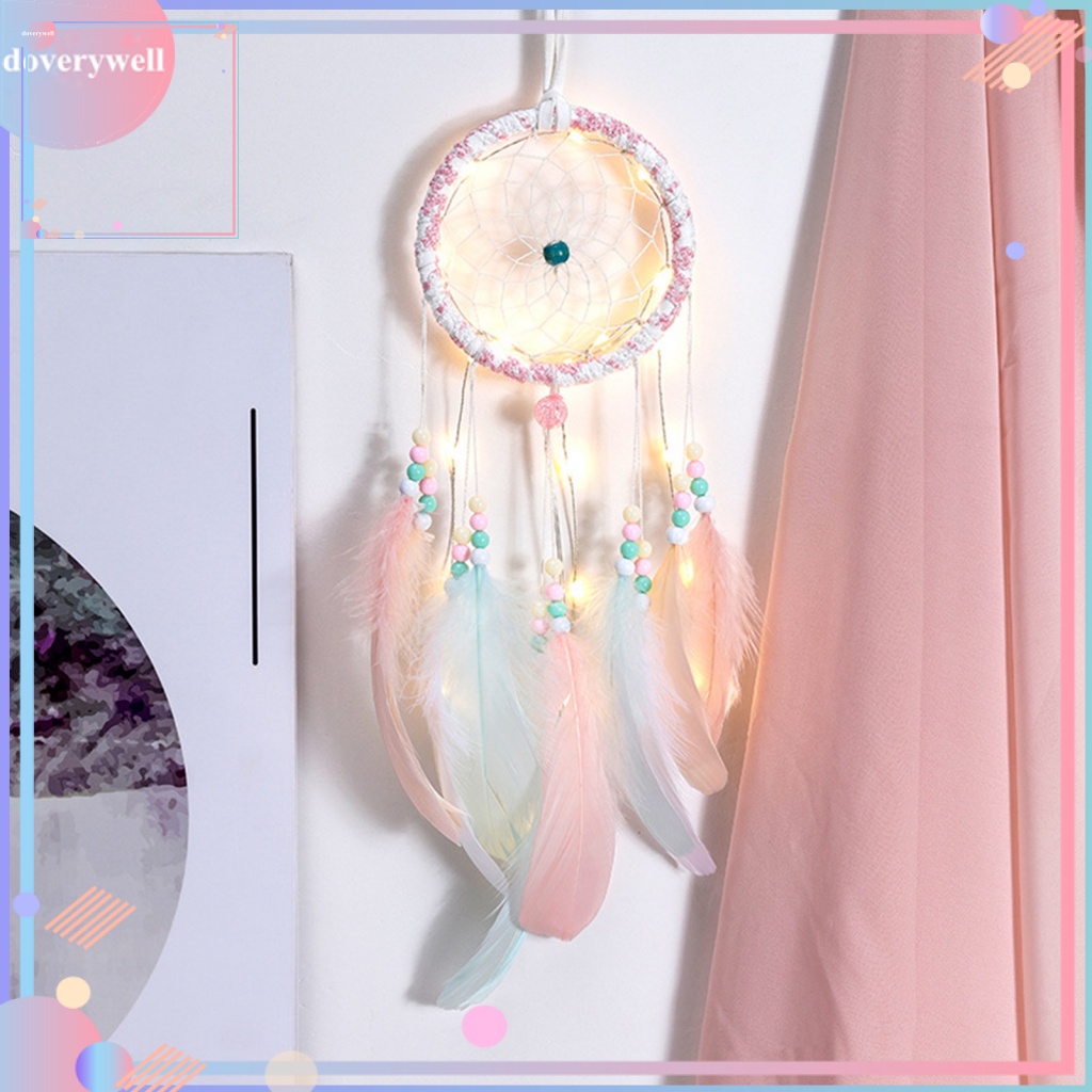 (DOV) Lưới Bắt Giấc Mơ Lông Vũ Dệt Tinh Tế Có Thể Tùy Chỉnh