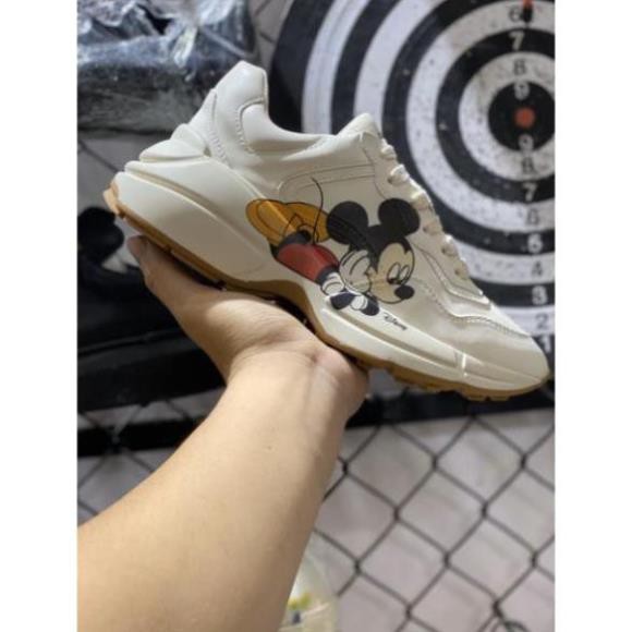 Giày Gucci Rhyton Mikey (ảnh tự chụp) Tặng Vớ 60k SẴN . 2020 2020 ,,, Săn Sales . " : :