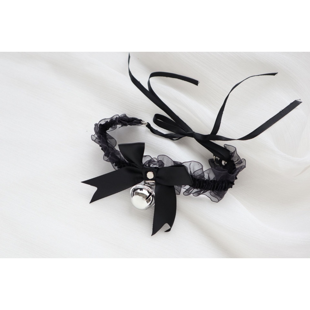 Vòng Cổ choker Phối Lưới Phong Cách Lolita Dễ Thương Dành Cho Nữ