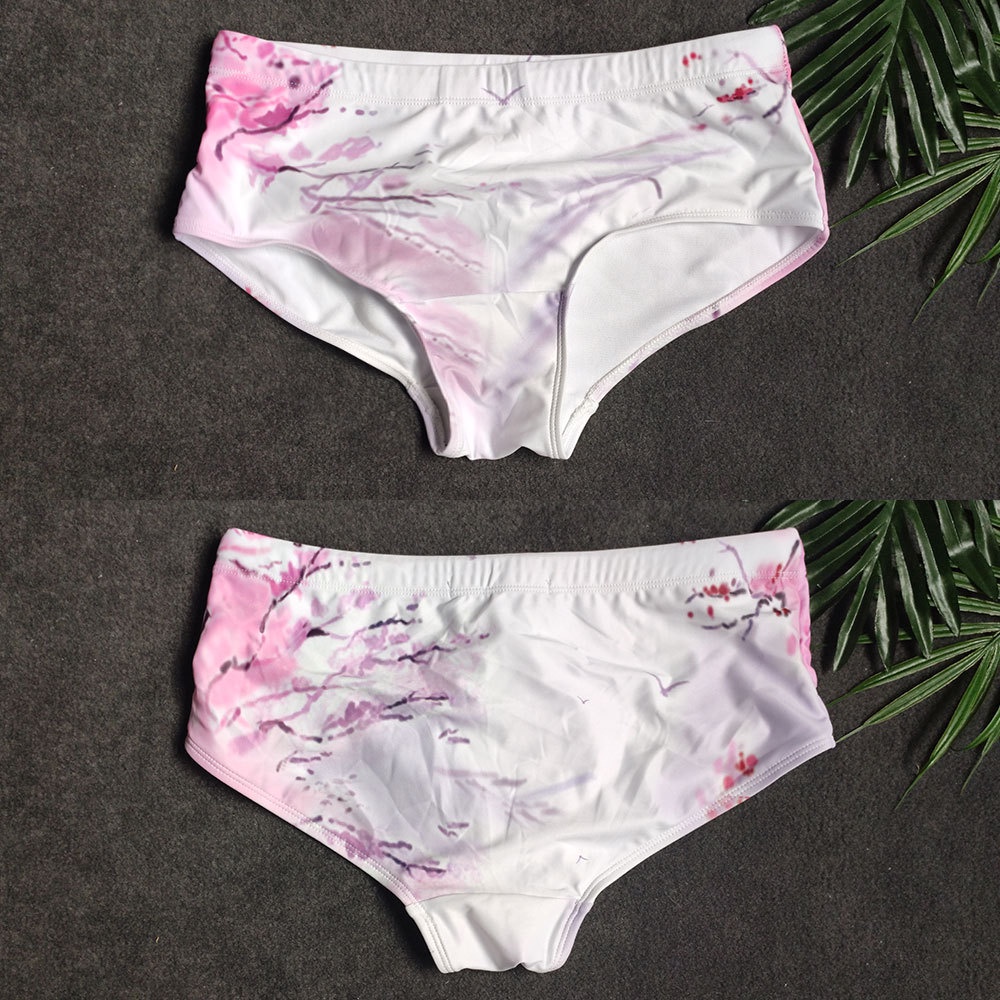 Quần bơi in họa tiết hoa đào phong cách Trung quốc cho nam
 | BigBuy360 - bigbuy360.vn