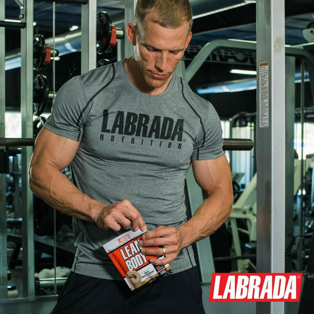 Labrada Lean Body , Vị Chocolate, Sữa Thay Thế Bữa Ăn Tiện Lợi Cao Cấp, Bổ Sung 40g Protein, Chất Xơ & Vit