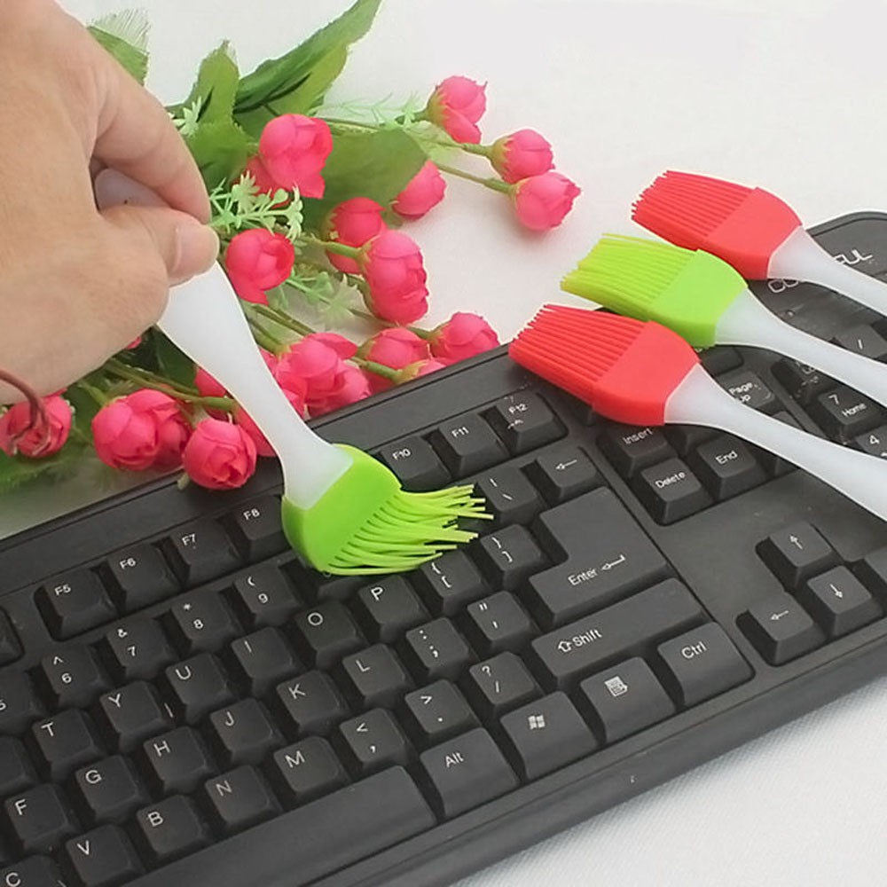 Set 4 cọ phết dầu làm bánh làm đồ nướng nhiều màu tiện dụng