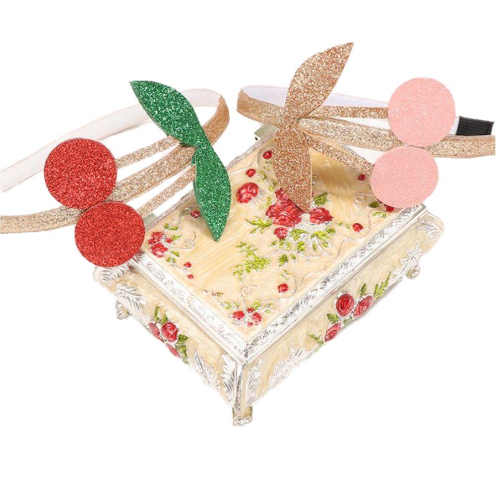 Băng Đô Cài Tóc Hình Ngôi Sao / Trái Tim / Hoa Đính Kim Sa