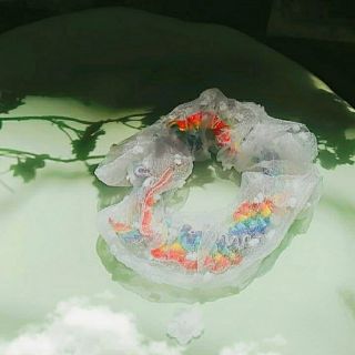 Scrunchies đồ cột tóc cầu vòng 2 lớp (HÌNH THẬT HÀNG CÓ SẴN)