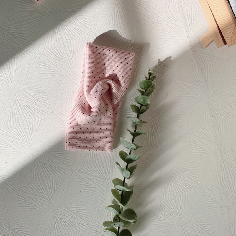 Turban cotton Hàn cho bé ảnh thật shop tự chụp