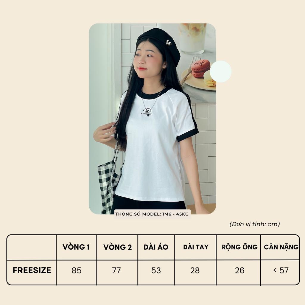 Áo Thun Baby Tee LALISA Chất Thun Co Dãn Dày Dặn Áo Phông Ôm Body Baby Tee Form Fit Phong Cách UlzzangHàn Quốc AO013