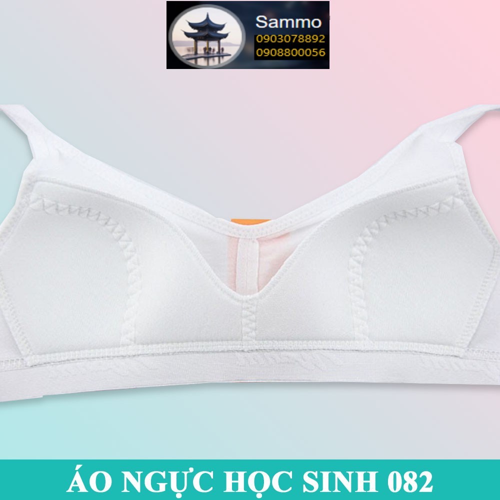 Áo Ngực Không Gọng Không Mút Thấm Hút Mồ Hôi Cho Học Sinh