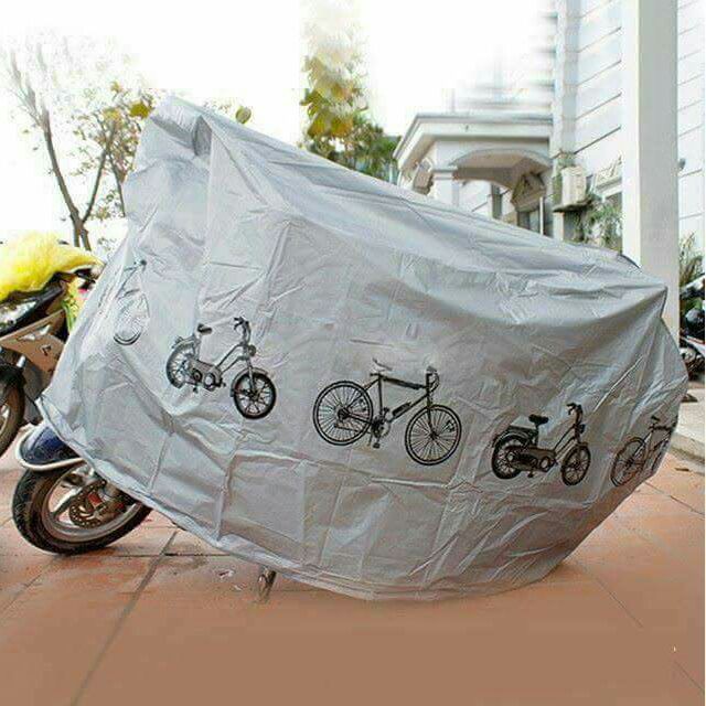 Bạt phủ xe máy Tienich247, áo trùm xe máy che mưa nắng bảo vệ xe tiện lợi