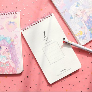 Sổ Lò Xo Cô Gái Cute- S4