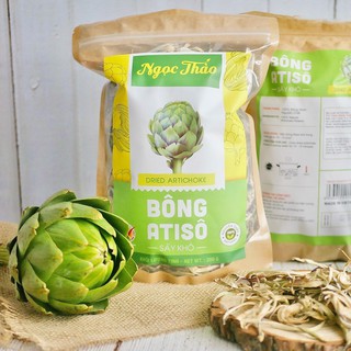  Gói Bông Atiso Sấy Ngọc Thảo Đà Lạt  200g 100% từ hoa atiso Đà Lạt thanh nhiệt cơ thể làm đẹp da mặt 