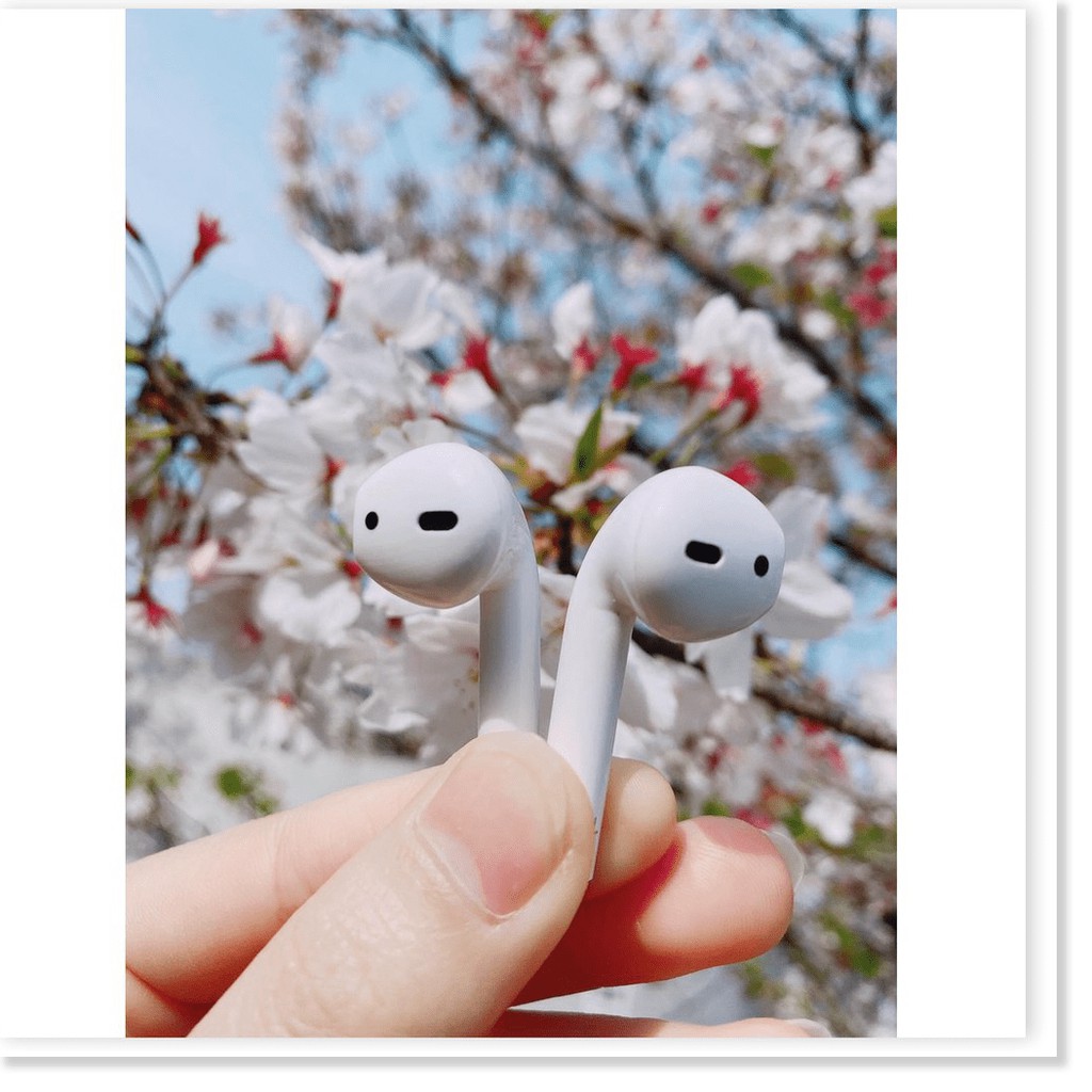 [TOP 1 BÁN CHẠY]  Tai nghe Bluetooth AIRPODS 2 (ĐỔI TÊN - ĐỊNH VỊ) chống ồn, cảm biến, full chức năng