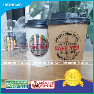IN TEM DÁN, STICKER THEO YÊU CẦU