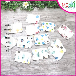 Khẩu trang xô mềm mịn cho bé